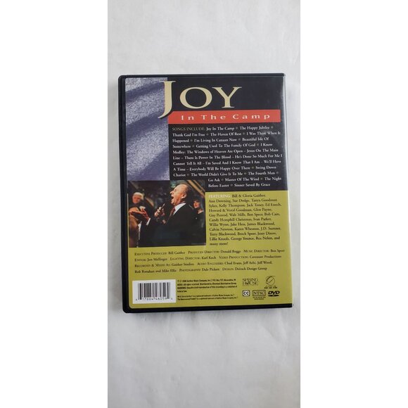 Joy In the Camp DVD 1996 - Gaither Gospel Series - Picture 2 of 5